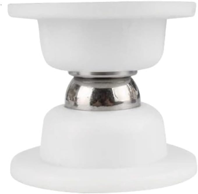 Magnetische Deurstopper - Deurvanger - Stil Huis - Sterke Magneet - 2 Stuks - Wit