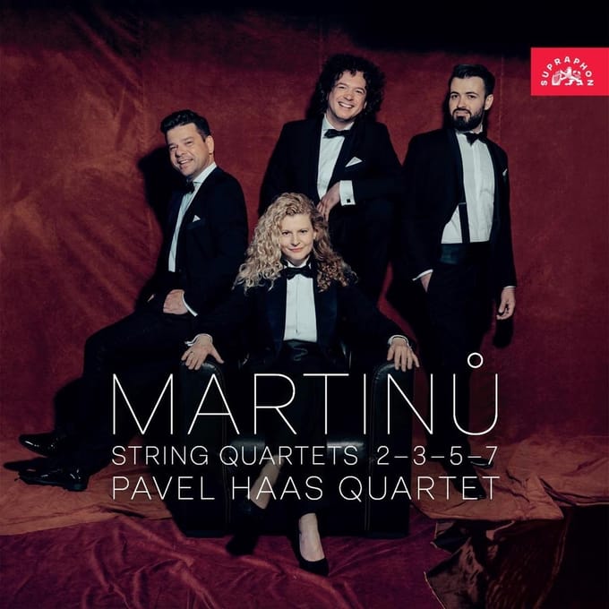 Pavel Haas Quartet - Martinů: String Quartets 2-3-5-7 (CD)
