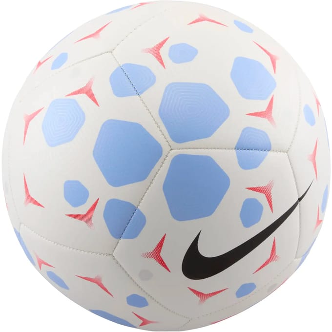 Nike Pitch Team Voetbal - Wit/Blauw/Zwart - Maat 5