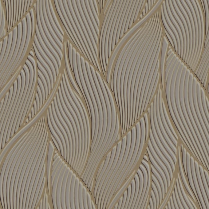Zambaiti Vinylbehang Z18901 - Trussardi - Botanisch Beige - 70cm x 10.05m