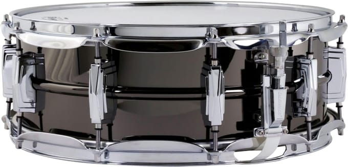 Ludwig zwart Beauty Snare LB416, 14"x5", Brass - Snaredrum