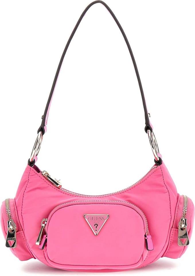 GUESS Schoudertas Eco Gemma Shoulder Bag Vivid Rose Roze