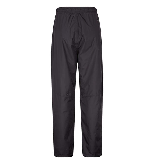 Mountain Warehouse Heren Downpour Waterdichte Broek (Zwart)