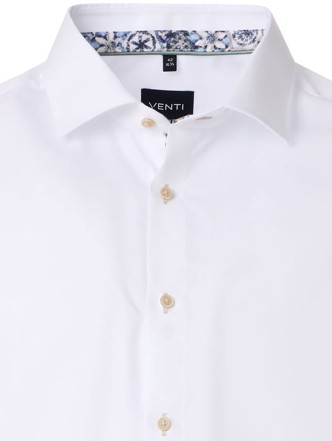 Venti Overhemd Heren Modern Fit Kent Kraag - XL
