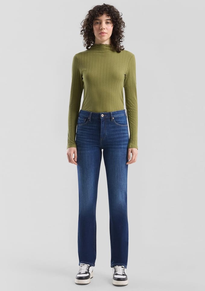 Rechte jeans voor dames QS Catie