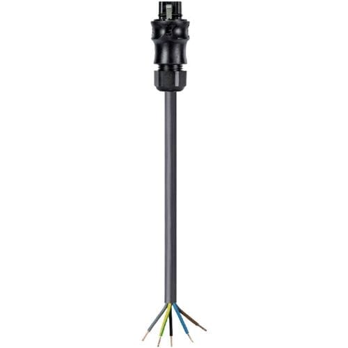 Wieland Electric 96.453.50D4.1 Aansluitkabel Zwart 5 m