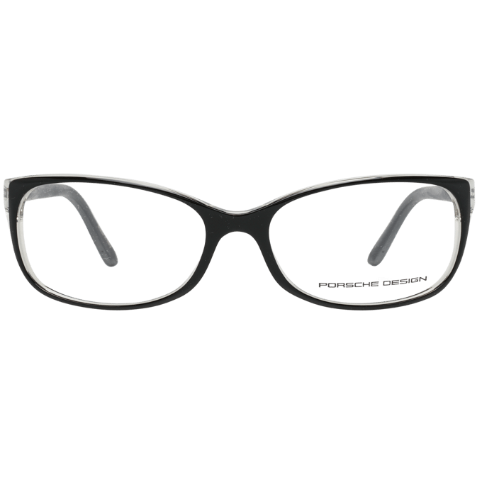 Porsche Design rechthoekig zwart op kristal damesglazen frames