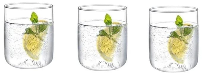 Pasabahce – drinkglazen – Iconic – permanente kleurtoepassing – helder – set 3 270 ml