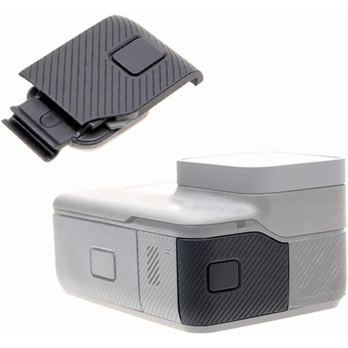 Cache de porte latérale USB-C, port HDMI et micro-HDMI pour GoPro HERO 5, 6 et 7. gray