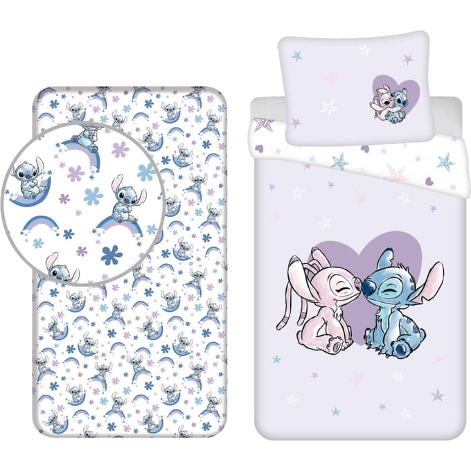 Lilo & Stitch Dekbedset - Dekbedovertrek - Hoeslaken - Kussensloop