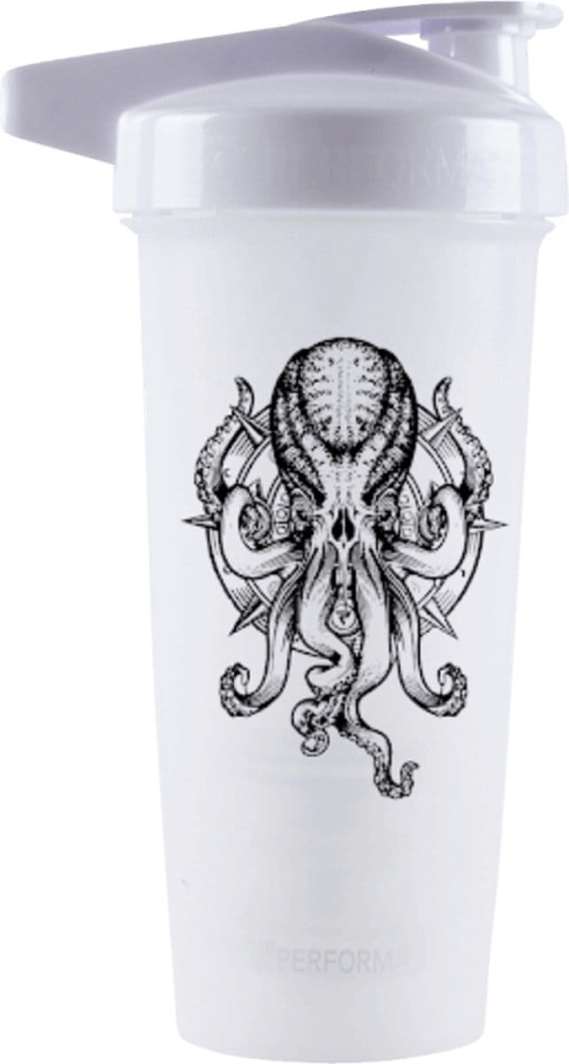 Performa Shakers Performa Activ (800ml) - Mythological Creatures - Kraken White - Accessoires - Shakers & Mixers