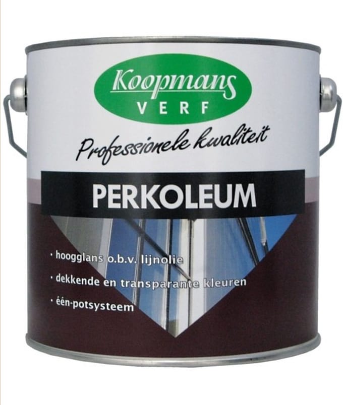 Koopmans Perkoleum Beits Antiekwit 234 Dekkend Hoogglans 2,5 liter