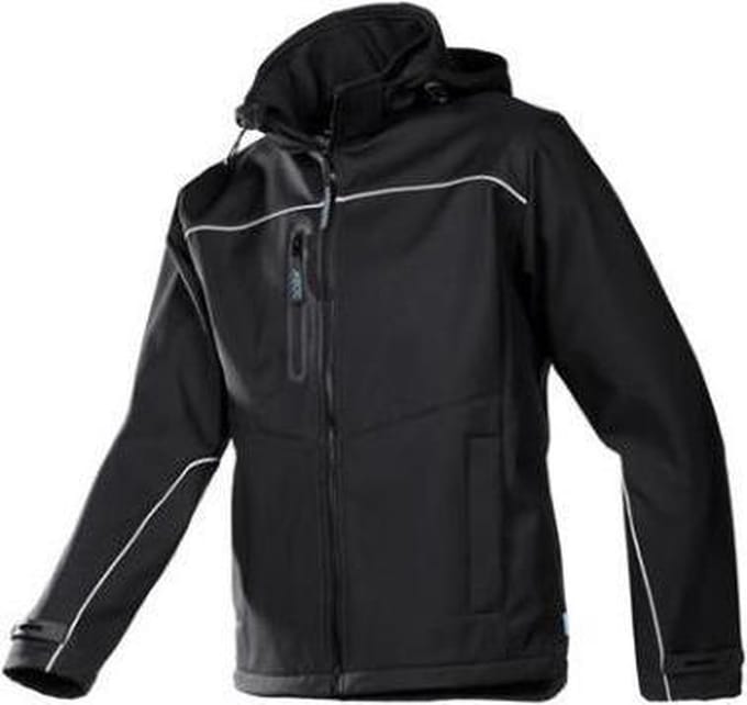 Sioen softshell Homes zwart