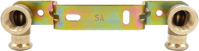 Sanha muurplaatbeugel - 1/2x15mm 150mm koper