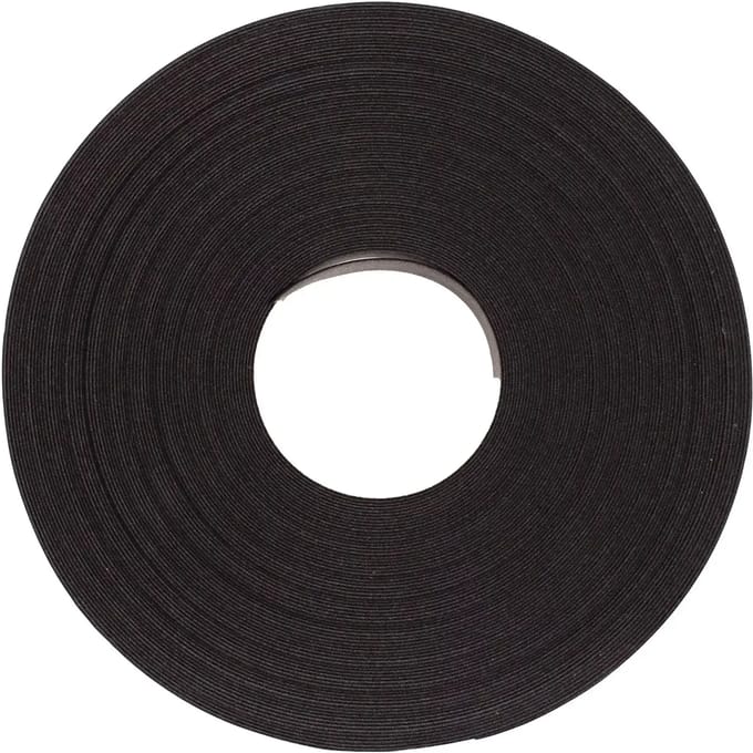 50m Rolgreep 25x14mm Zwart ÚNICA