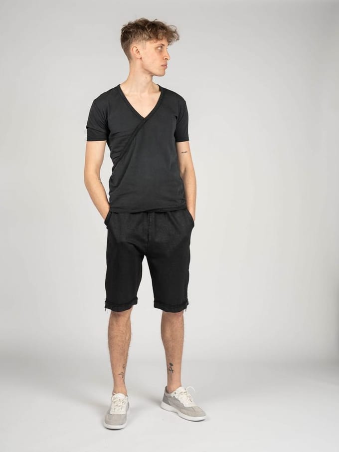 La Haine Inside Us broek Denver-Unisex Mannen zwart