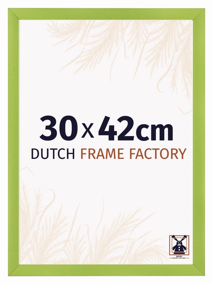 Fotolijst 30x42 cm - MDF - Groen - Praag