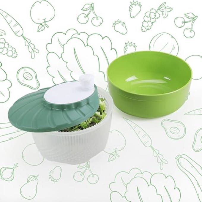 Centrifuge en saladekom, hoogwaardig en functioneel, 100% Italië