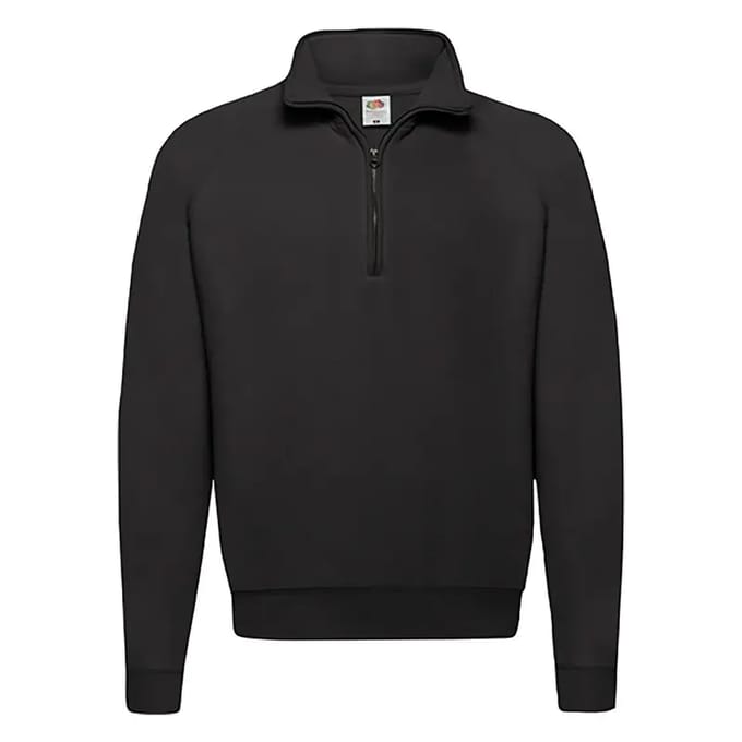 Sweater met rits Fruit of the Loom Classic