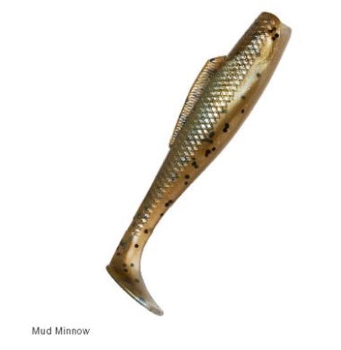 Zman Soft Lure MinnowZ 3 Inch 6/Pack Mud Minnow (3458) white