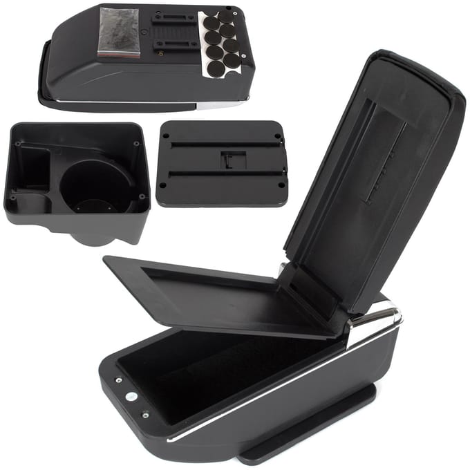 Modecar - Console Armsteun - VW Golf V - Schuifmechanisme - Zwart