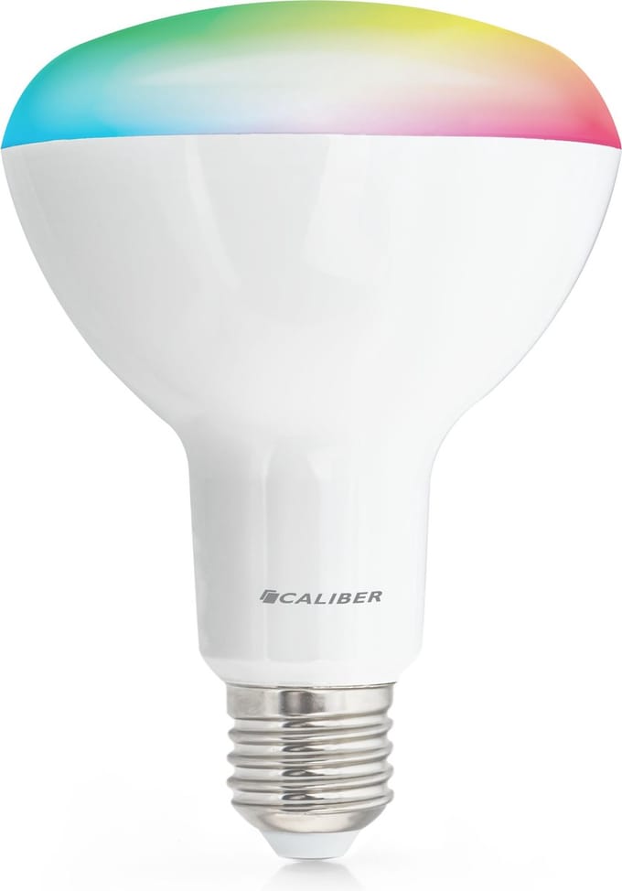 Caliber HBT-BR30 -  Slimme lamp E27 - Bluetooth mesh - Wit en RGB kleuren