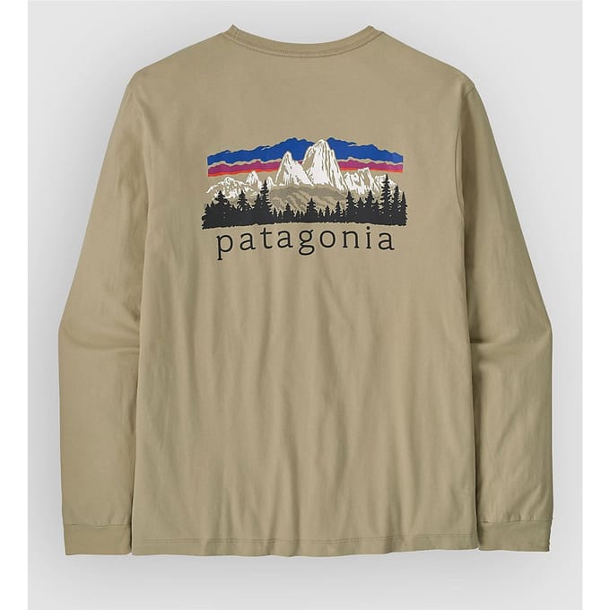 Patagonia Fitz Roy Foothills Longsleeve bruin
