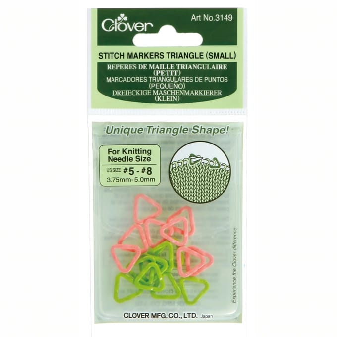 Stitch marker triangle S