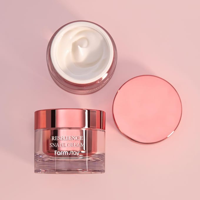 Crème d'escargot Farmstay Resilience 80g (3 Options) 1PCS pink