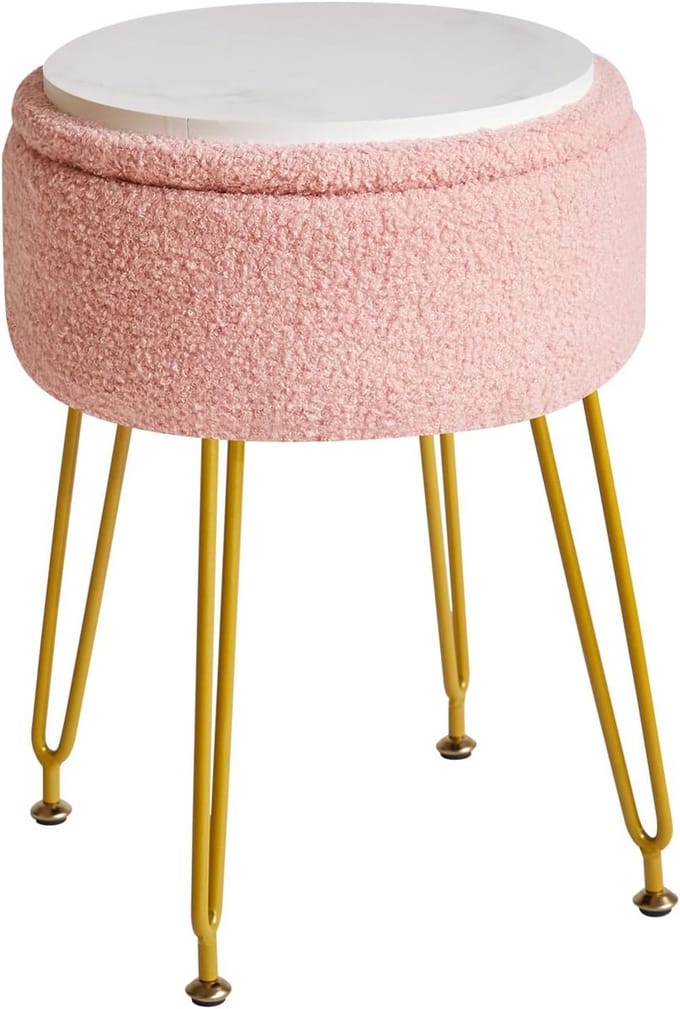Make up Stoel - Kaptafel Kruk - Visagie - Lichtgewicht