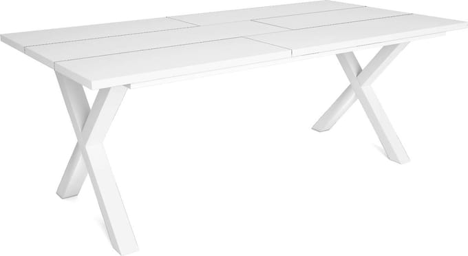 Bolt Edge Eetkamertafel - Rechthoek - 4-8 personen - X poten - Hout - 200x90x75cm