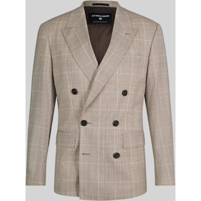 Mix &amp; match-colbert van scheerwol, beige