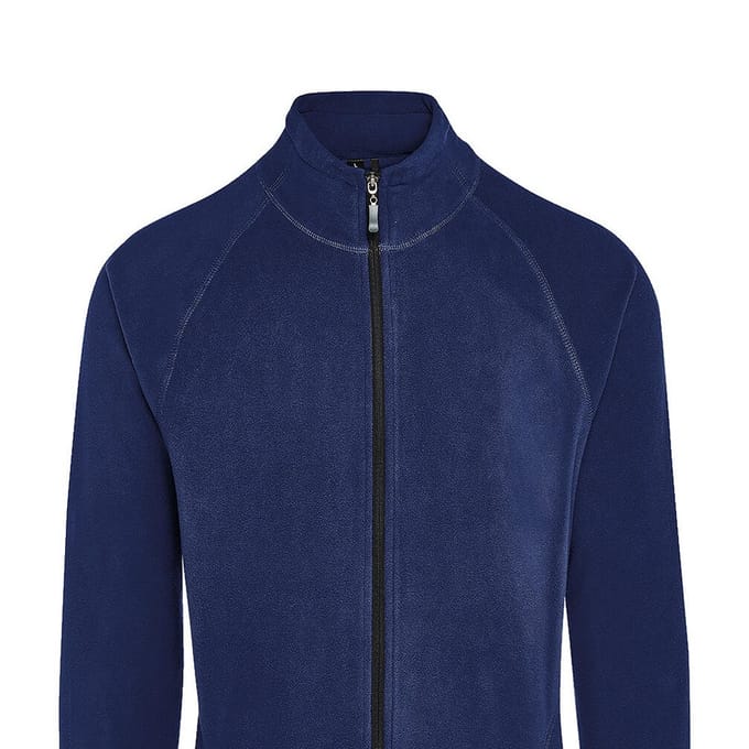 Signature Heren Microfleece jas zonder rits (Marine)