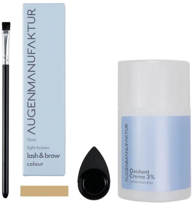 Augenmanufaktur Wimperkleuren Base Kit Lichtbruin 4-delig