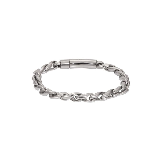 iXXXi Men-Myanmar-Zilverkleurig-Heren Armband