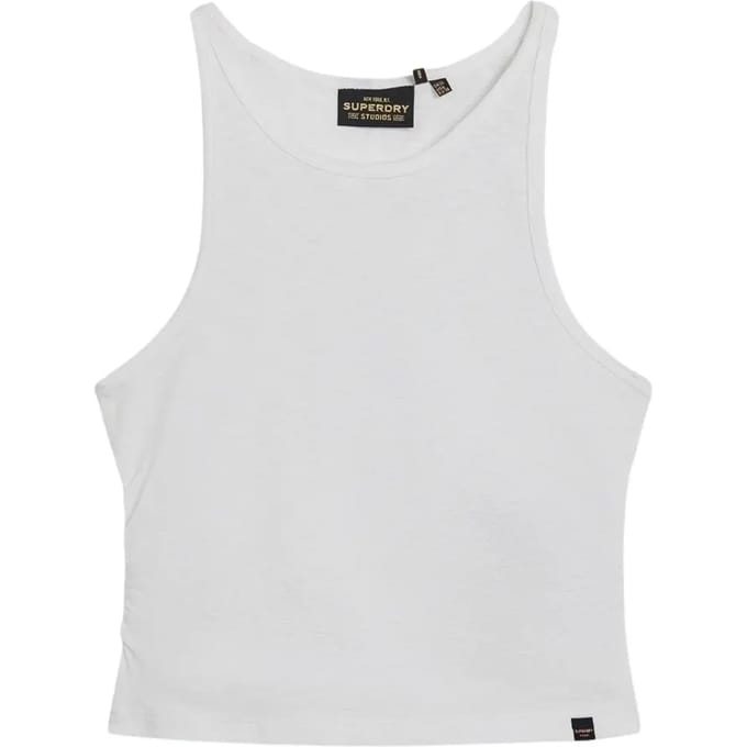 Superdry - Tanktop met ruches - Dames - Vesten