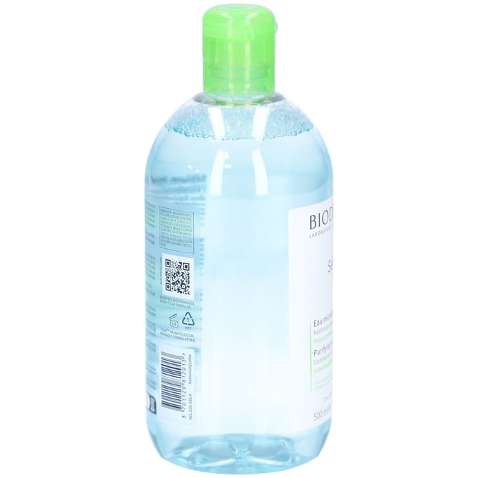 Bioderma Sebium Cleansing Micellar Water for Combination to Oily, Acne-Prone Skin 500ml