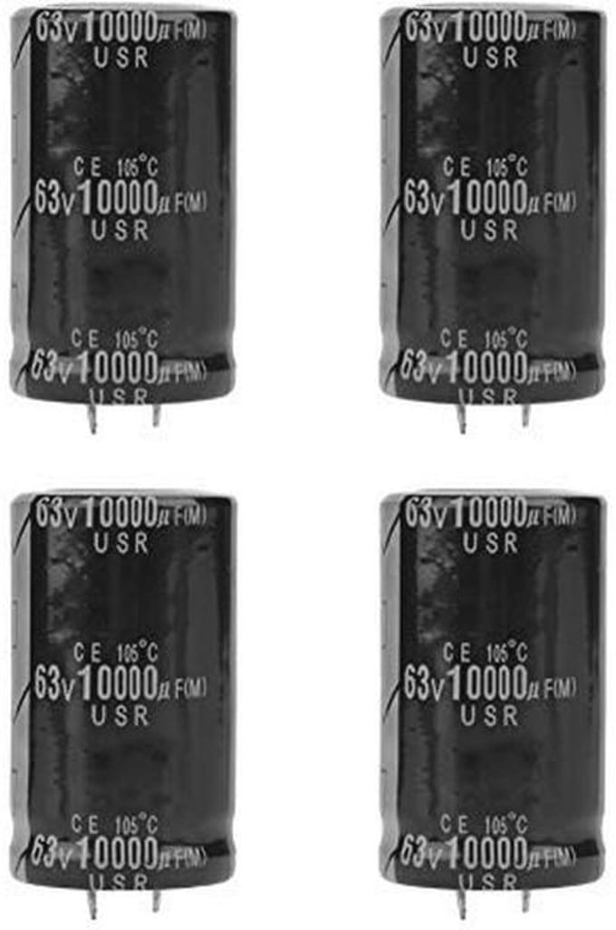 4 stuks 10000uF 63V Audiocondensatoren voor Versterkers