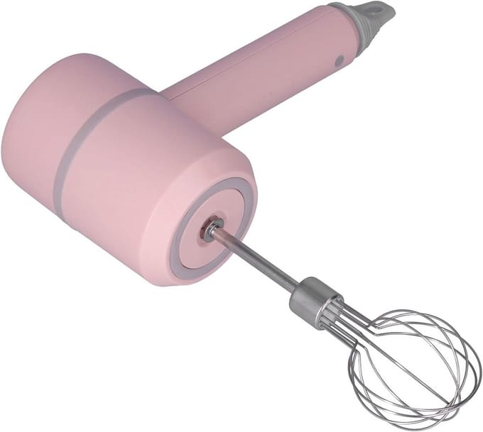 Draadloze Handmixer Elektrisch met 3 Snelheden en 2 Accessoires
