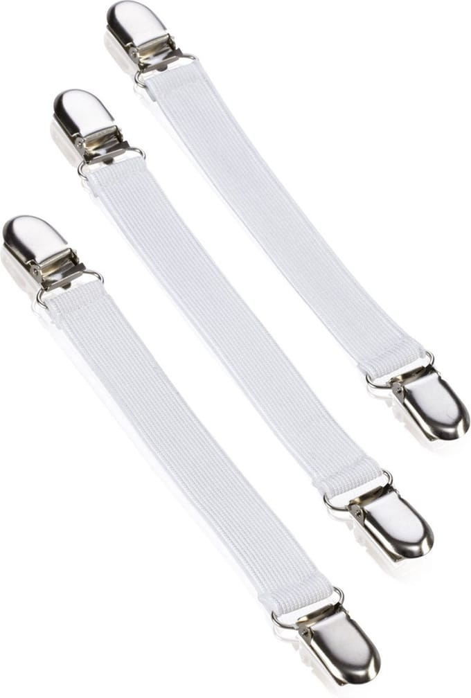 Leifheit Strijkplankaccessoire - Opspanner - Verstelbaar - Wit - 16-35cm
