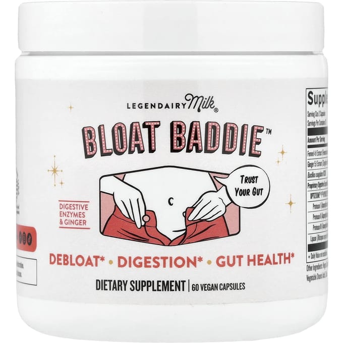 Legendairy Milk, Bloat Baddie™, 60 Capsules Végétales