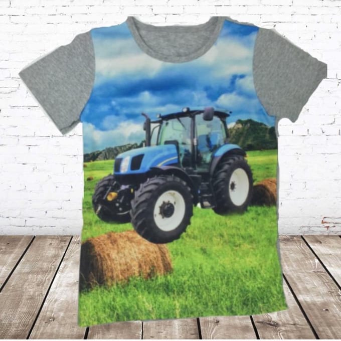 Jongens t-shirt met trekkerJM008 - Grijs - 146/152