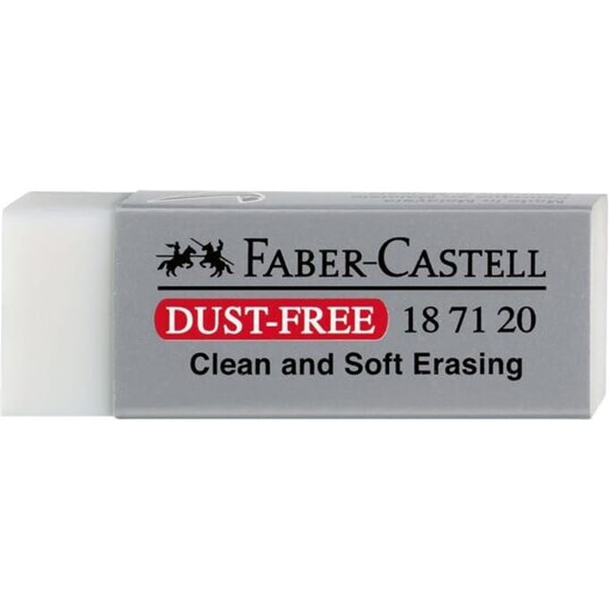 Faber-Castell gum - plastic - stofvrij - FC-187120
