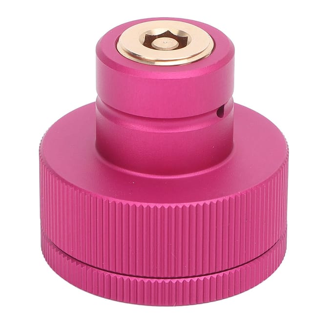 Split CO2 Snelkoppeling met 2 Reserve Afdichtringen TR21 4 Draad voor Duo CO2 Sodawatermachine pink