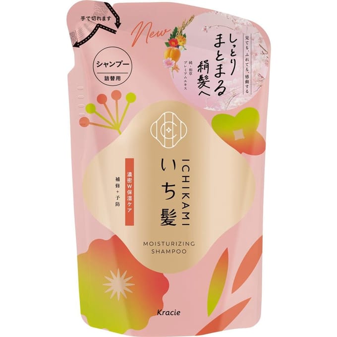 Kracie - Ichikami Moisturizing Shampoo Refill 320ml