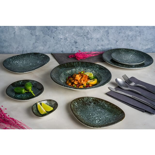 Bonna Dessertbord - Cosmos - Porselein - 21 cm - set van 6