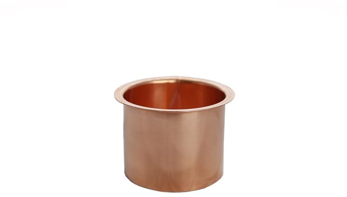 Tapeind Koper Bakgoot | Ø60 mm | 9 cm