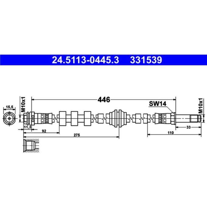 Remleiding ATE 24.5113-0445.3