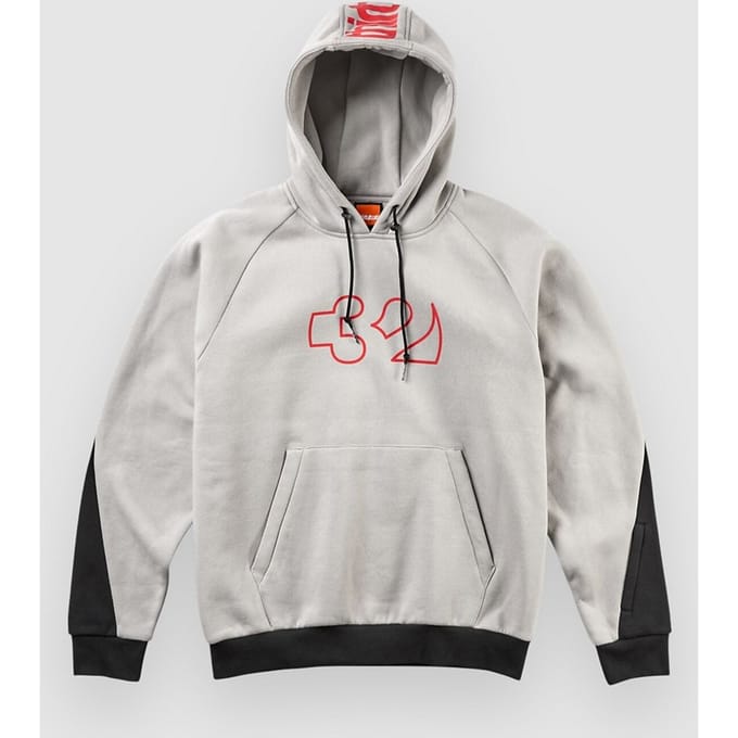 ThirtyTwo Team Tech Fleece Jas grijs