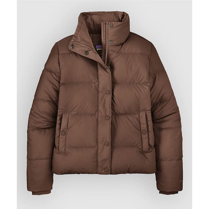 Patagonia Silent Down Puffer Jas bruin